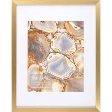 Rated 5 out of 5 stars. Pick And Mix 11x14 To 8x10 Gold Linear Profile Photo Frame At Home