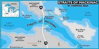 In 1923, the state legislature ordered the state highway. Mackinac Bridge Worldatlas