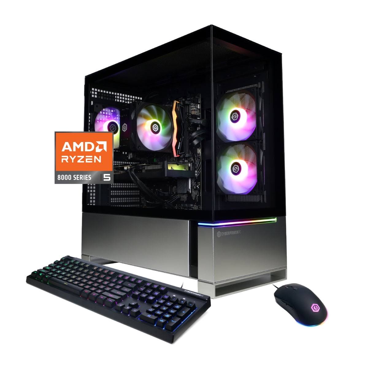 Cyberpowerpc Gamer Master Gaming Desktop AMD Ryzen 5 8400f Nvidia GeForce RTX 5060 8gb gma7300wst