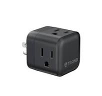 TROND Sideways Outlet Adapter, Multi Plug Wall Outlet with ...