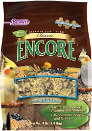Encore Classic Natural Cockatiel Food F M Browns
