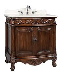 Whether you're looking to buy bathroom vanities online or get inspiration for your home, you'll find just what you're looking for on houzz. Adelina 32 Antique Bathroom Vanity Brown Finish