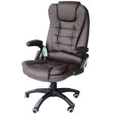 homcom high back faux leather adjustable heated executive massage office chair giveaway office massage chair office chair leather dining room chairs