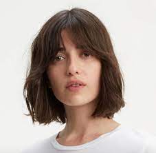 Bob W Curtain Bangs Bangs Bob Curtain Chin Length Hair Short Hair With Bangs Short Hair Styles