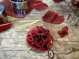 How To Make Fruit Leather Flowers Fruit Leather Leather Flowers Christmas Fruit