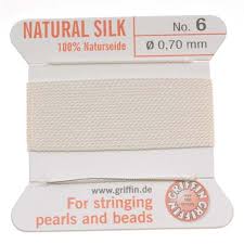 Beadaholique Griffin Silk Beading Cord And Needle Size 6