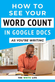 This quick video will show you how to check the number of words in a google doc. How To See Word Count In Google Docs As You Re Writing Writing Tips Novel Writing Words