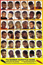 barber haircut chart clipper styles barber shop in houston