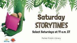 Saturday Storytime (Ages 3 – 6)