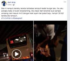 I just gotta say, it's about time. Cuba Lari Dari Dikejar Pemandu Bas Rapidkl Rempuh Banyak Kereta Di Kl Malam Semalam Mekanika