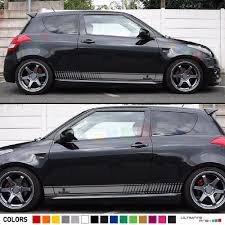 Sticker Decal Graphic Body Kit Stripes For Suzuki Swift Sport Lip Bumper Spoiler Ultimateprocy1 Mobil