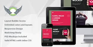 Email marketing mockup made for you by ana terdolino. Slides Responsive Email Template With Builder By Robbiewilliams Themeforest