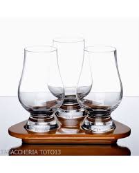 How's a wooden glass for something unusual? Official Glencairn Whiskey Glass Set 3 Glasses With Wooden Tray