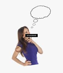 Cute Thinking Woman Girl Person Thinking Hd Png Download Kindpng Find the best free person thinking videos. cute thinking woman girl person