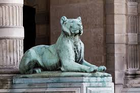 Left Lion Lion Sculpture Lions Lion