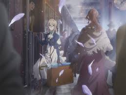Ghim Của Eva Tren Violet Evergarden Anime Hoa Violet Nghệ Thuật