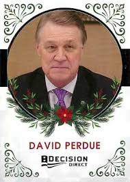 David Purdue 30 2020 Decision Direct Holiday