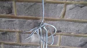 4 #1 mediabridge 14awg cl2 outdoor speaker wire. How To Mount Outdoor Speakers To A Brick Wall Youtube