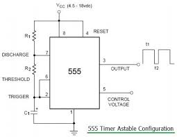 The 555 timer can operate in three different modes: 555 Timer Basics 555 Timer Application Notes