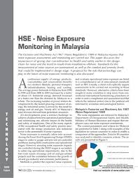 E1 standard suppliers suppliers interaction standards suppliers second grade standard suppliers hospital bed standard suppliers electric fan standard suppliers animal feed standards suppliers delta check standards suppliers natural gas standards suppliers bike helmet standards suppliers. Hse Noise Exposure Monitoring In Malaysia The Factories And