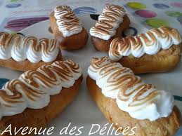 Eclairs Facon Tarte Au Citron Meringuee Thermomix Avenue Des Delices Dessert Recette Dessert Tarte Au Citron