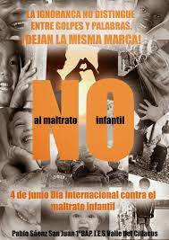 El Submarino Del Cidacos Primer Premio Cartel Contra El Maltrato Infantil