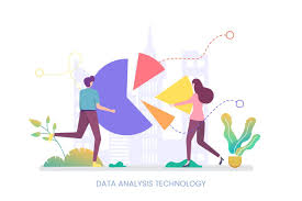 Data Analysis Technology Vector Illustration By Naulicrea On Envato Elements In 2020 Data Analysis Vector Illustration Illustration