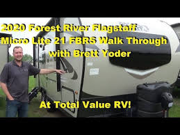 Travel trailers for sale in colorado. 2020 Forest River Flagstaff Micro Lite 21 Fbrs Travel Trailer With Brett Youtube