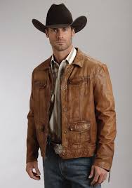 For High Quality Traditional Western Apparel With Lasting Style Look No Further Than Stetson This Cowboy Outfit For Men Leather Jacket Mens Fashion Rugged