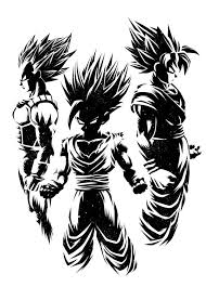 Our selection of dragon ball z mini posters is huge and you'll be sure to find something to complete the look you are going for in any chosen living space. Three Warriors Poster By Alberto Perez Displate Dragon Ball Tattoo Dragon Ball Super Art Dragon Ball Art