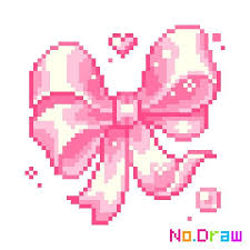 No Draw Fiocco Rosa By Gaia Anime Pixel Art Flower Art Pixel Art