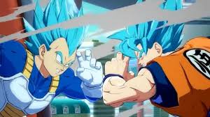 Goku and vegeta's height difference. Watch Dragon Ball Fighterz S Super Saiyan Blue Goku And Vegeta In Action Game Informer