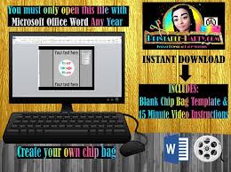 We did not find results for: Blank Chip Bag Template How To Create A Chip Bag Des Printable Party Com