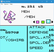 Download scientific diagram | pokémon crystal alcanza 1 mb de tamaño 3.3. Pokemon Gen2 Legit Mew Celebi Other Event Pokemon Gold Silver Crystal Download Digiex