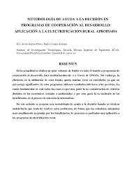 North las vegas, nvlong beach, ny. Pdf Metodologia De Ayuda A La Decision En Programas De Cooperacion Al Desarrollo Aplicacion A La Electrificacion Rural Apropiada Pedro Linares Academia Edu