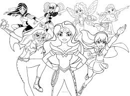How about four dc comics super hero printable coloring pages? Dc Super Hero Girls 2 Coloring Page Free Printable Coloring Pages For Kids
