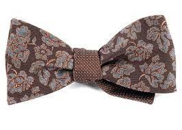 Intellect Pinpoint Brown Bow Tie Brown Bow Tie Tie Mens Bow Ties