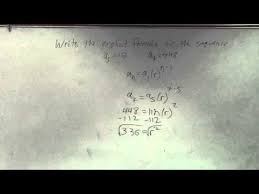 Mathematically, recursive formula has two parts. Pin On Alg2 Sequences