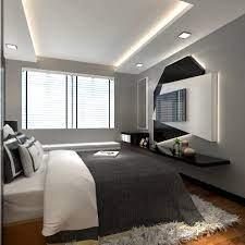 The size of a hdb bto bedroom wardrobe should roughly match your existing wardrobe. 5 Room Punggol Hdb Residential Modern Bedroom Singapore By Woodplus Design Houzz