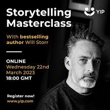 Very pleased to announce my next Science of Storytelling online course  First 50 tickets just £39 for the full three hour course March 22nd 18:00  GMT