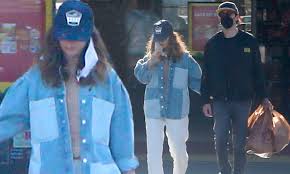 Lily james has a lot to say about the photos of her and dominic west, but she's not getting into it just yet. Lily James Looks Cosy With Boyfriend Michael Shuman After Meeting The Rocker S Parents Daily Mail Online