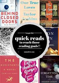 Quick Reads To Reach Those Reading Goals Reading Goals Quick Reads Quick Reads Books