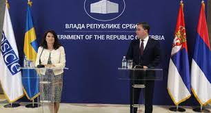 We did not find results for: Osce Chairperson In Office Linde Concludes Visit To Serbia Reiterates Strong Partnership With The Country Osce