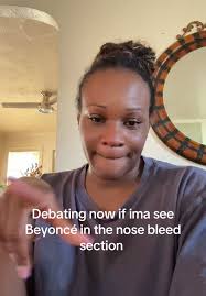 Yall footage from her concert has me reconsidering if ima pay a smaller  price for a higher seat. Im cool with nose bleeds 😭😭 #beyonceconcert  #cowboycarter #nosebleeds