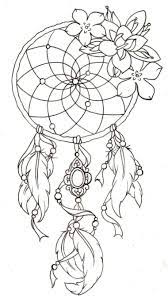 attrape reve dessin comment reussir le capteur de dream catcher tattoo design dreamcatcher coloriage whinchat
