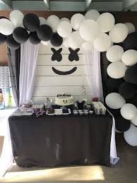Marshmello Party Boys Birthday Party Decorations Birthday Party For Teens Boy Birthday Party Themes