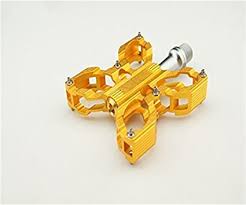 Buy bicycle pedals online at chain reaction cycles. Amazon Com Rockbros Bike Pedals Cycling Sealed Bearing Aluminum Pedals 9 16 Color Gold Sports Outdoors