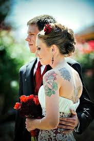 Available to travel anywhere in the world for destination weddings. Tattooed Brides Weloveweddings