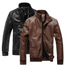 Wenyugh 2018 New Fashion Autumn Male Leather Jacket Plus Size 3xl Blac Geekbuyig Leather Jacket Men Leather Jacket Men Style Leather Jacket