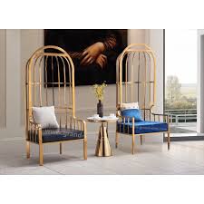 As part of domo furniture, the domo berlin lounge chair combines innovative design, outstanding comfort and an impeccable finish. China Modern Italian Design Living Room Birdcage High Back Golden Steel Chair China Armchair Leisure Sofa